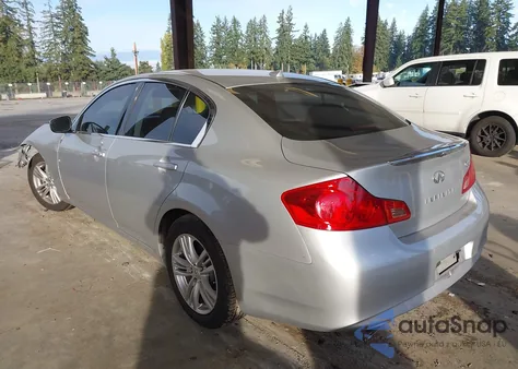 2011 Infiniti G25 Journey from USA, damaged, VIN JN1DV6APXBM830887